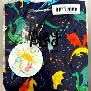 Dragon galaxy shorty romper